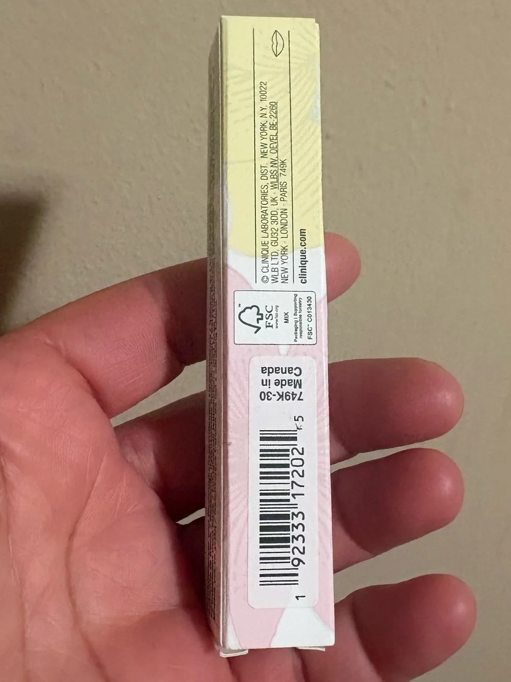 Clinique Chubby Stick Moisturizing Lip Colour Balm Broadest Berry (30) Brand New